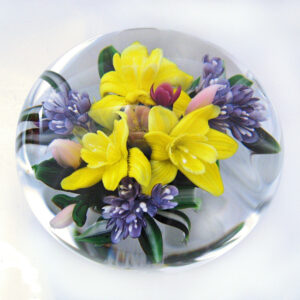 Farfalla Paperweight Ayotte Melissa Angels Breath Bouquet MA 021