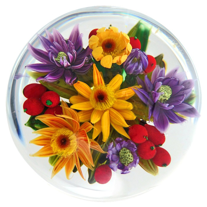 Farfalla Paperweight Ayotte Melissa Summer s End MA 025 2