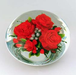 Farfalla Paperweight Ayotte Rick American Beauty RA 979
