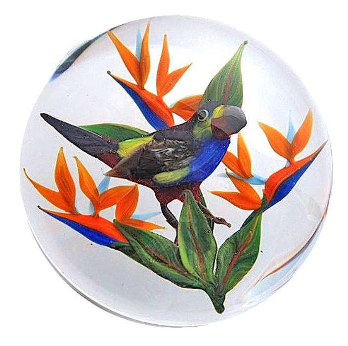Farfalla Paperweight Ayotte Rick Billed Toucan RA 700 2