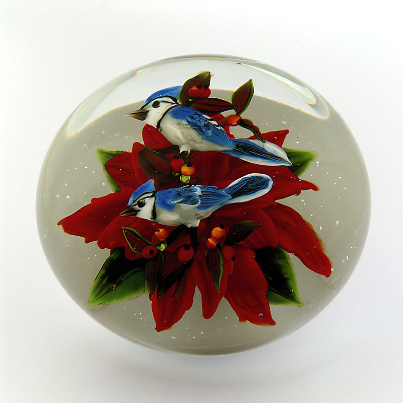 Farfalla Paperweight Ayotte Rick Blauhaeher Paerchen RA 933