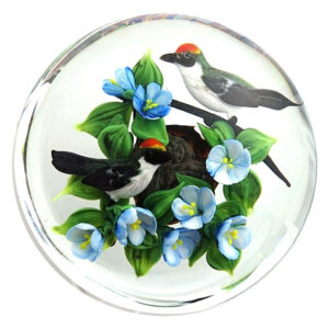 Farfalla Paperweight Ayotte Rick Rubingoldhaehnchen RA 825