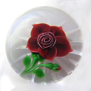 Farfalla Paperweight Baccarat Baccarat Rose BC 201