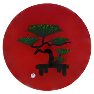 Farfalla Paperweight Baccarat Bonsai Schwarze Pinie BC 809 1