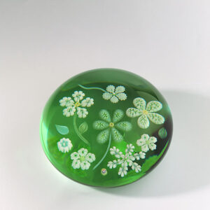 Farfalla Paperweight Baccarat Fleurs de Jade BC 4149