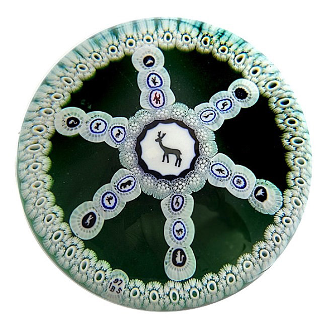 Farfalla Paperweight Baccarat Hirsch Gridel Paperweight BC 651 75
