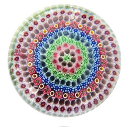 Baccarat: Konzentrisches Millefiori