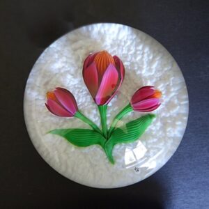 Farfalla Paperweight Baccarat Krokusse BC 689