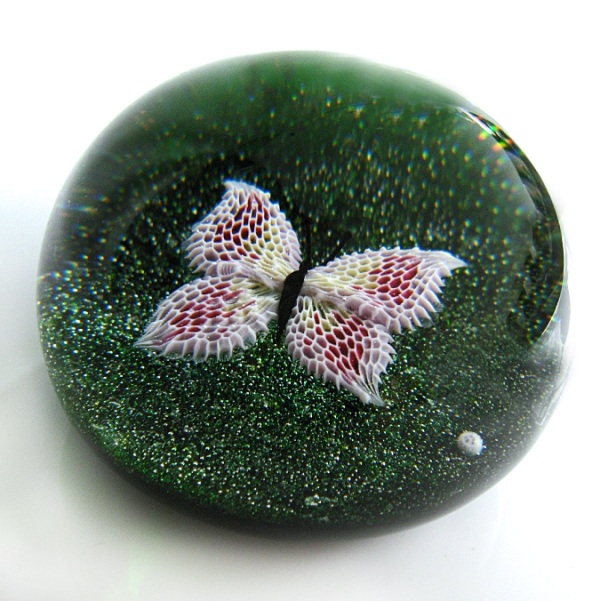 Farfalla Paperweight Baccarat Schmetterling BC 844