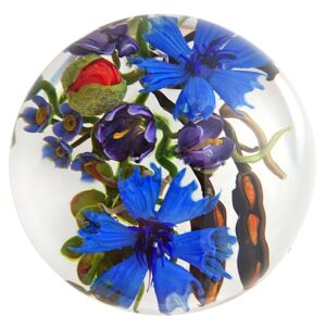 Farfalla Paperweight Bracht Stefan Alles auf Rot SB 111
