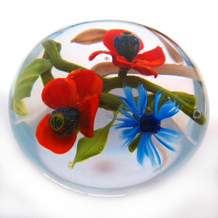 Farfalla Paperweight Bracht Stefan Am Feldrain SB 020