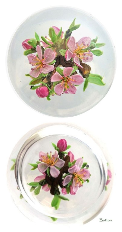 Farfalla Paperweight Bracht Stefan Angefuellt II SB 153