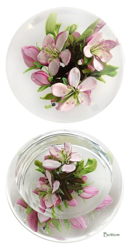 Farfalla Paperweight Bracht Stefan Angefuellt I SB 152