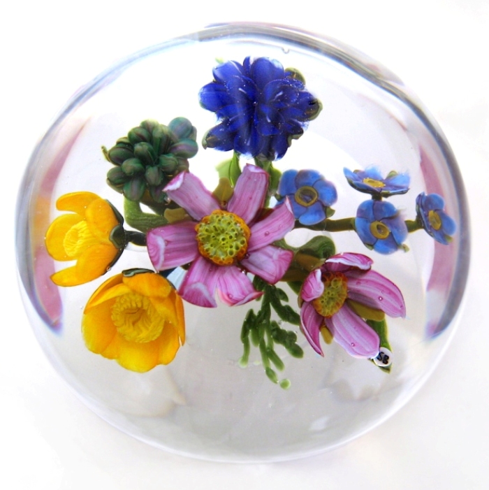Farfalla Paperweight Bracht Stefan Bergkristall SB 042