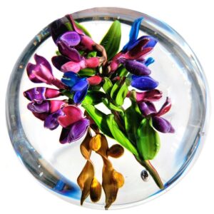 Farfalla Paperweight Bracht Stefan Bluetenklaviatur SB 212