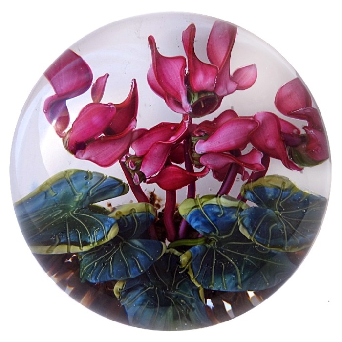Farfalla Paperweight Bracht Stefan Bluetenwalzer SB 085