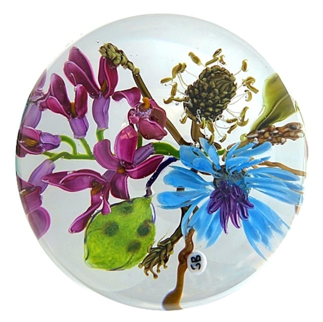 Farfalla Paperweight Bracht Stefan Dreiklang SB 141