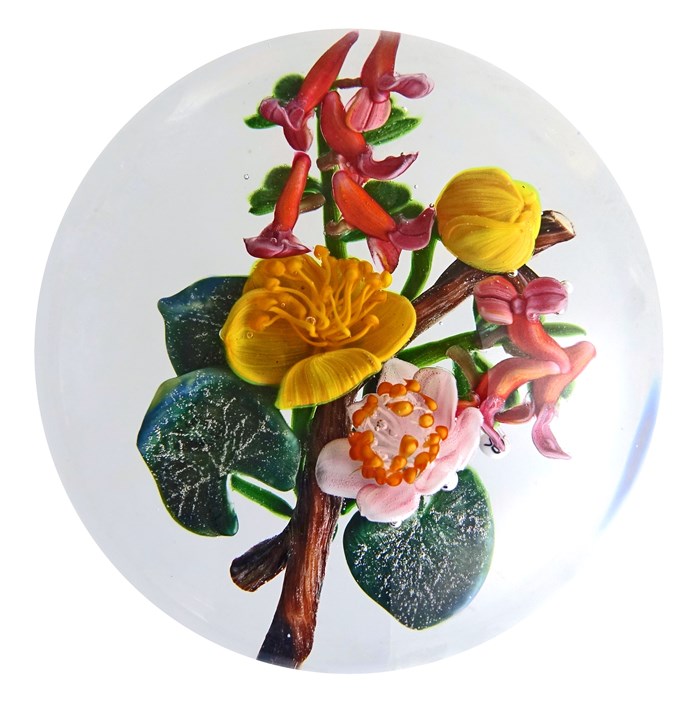 Farfalla Paperweight Bracht Stefan Eiszeit SB 213