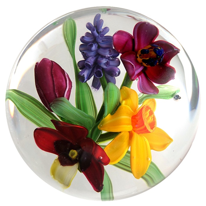 Farfalla Paperweight Bracht Stefan Farbenkompass SB 124