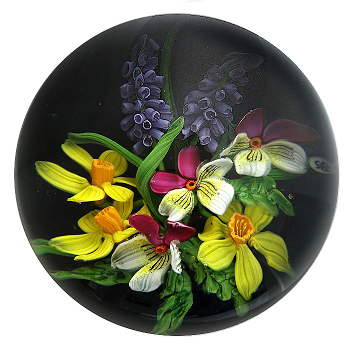 Farfalla Paperweight Bracht Stefan Fruehlingskarussel SB 185