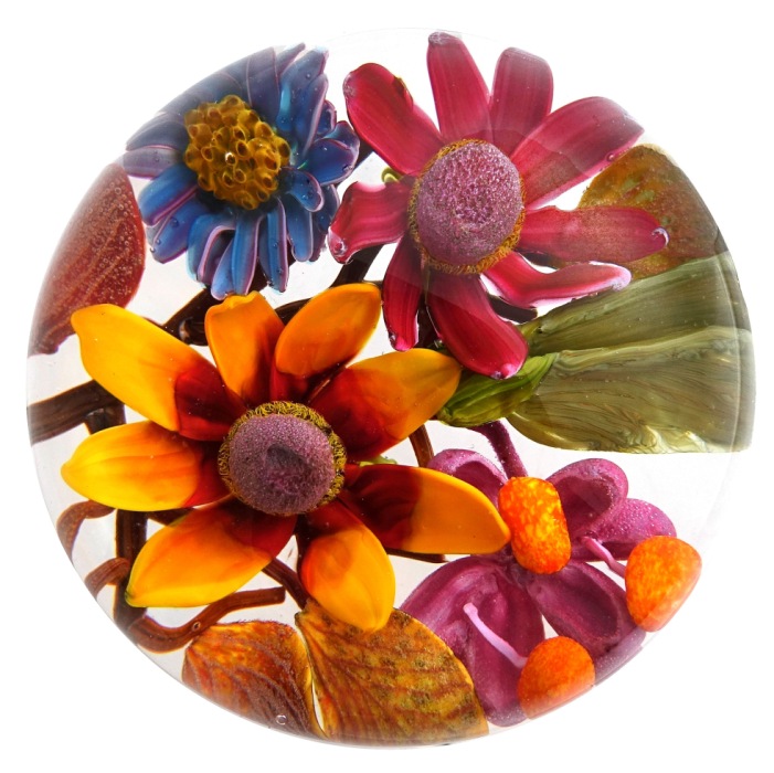 Farfalla Paperweight Bracht Stefan Herbstblut SB 131