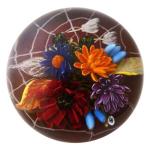 Farfalla Paperweight Bracht Stefan Herbstliches Potpourri SB 190