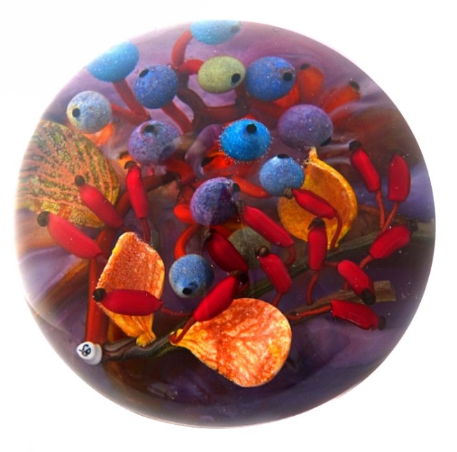 Farfalla Paperweight Bracht Stefan Im Dickicht SB 144