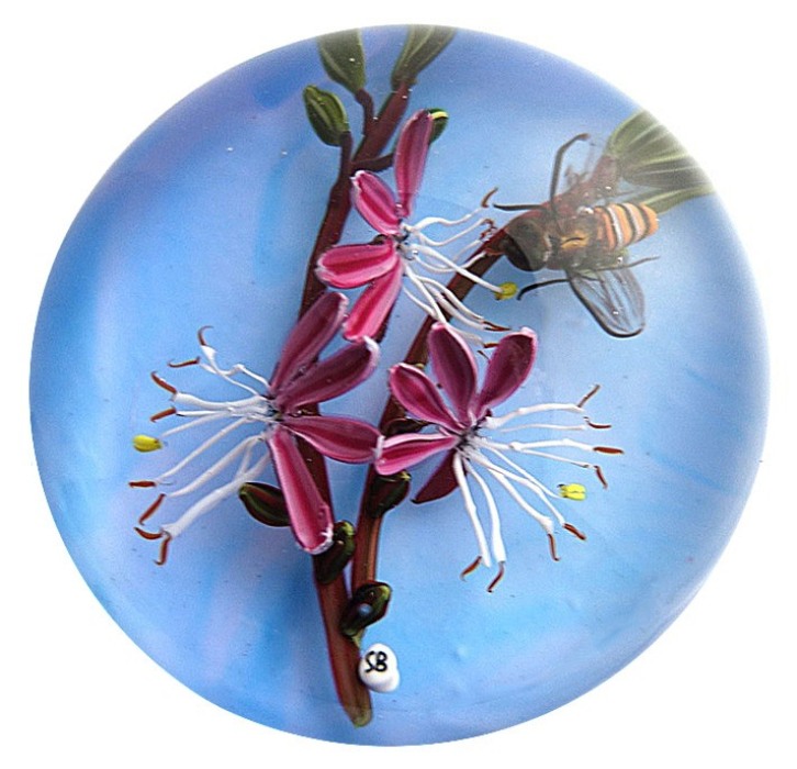 Farfalla Paperweight Bracht Stefan Japanisch II SB 239