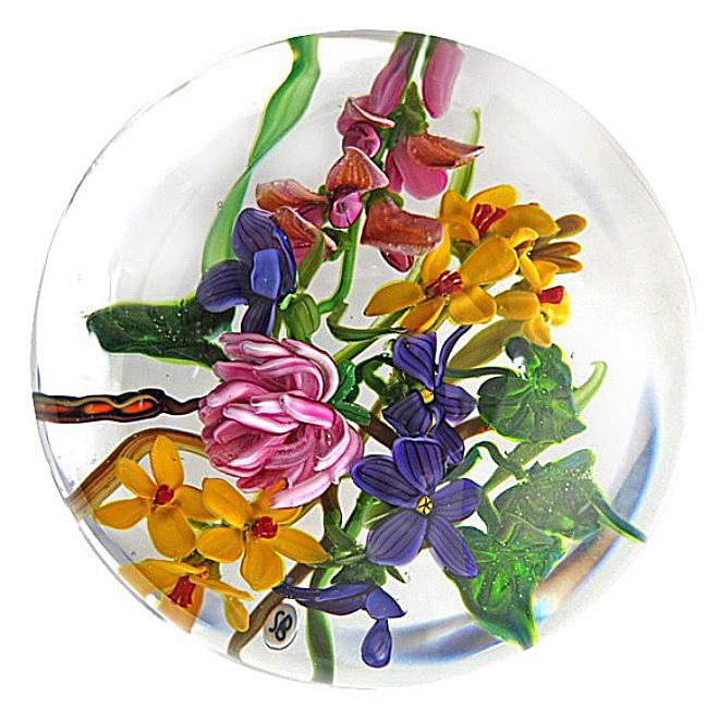 Farfalla Paperweight Bracht Stefan Kreislaeufe der Natur II SB 179