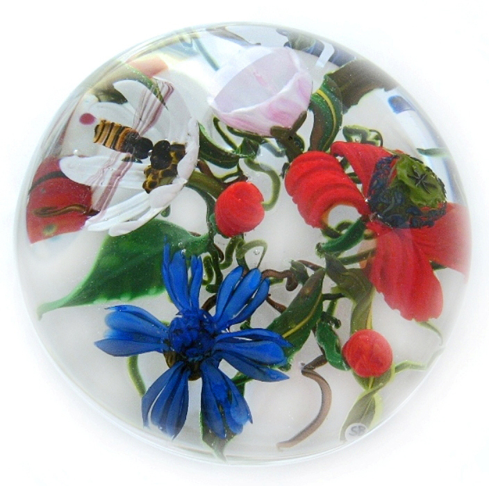 Farfalla Paperweight Bracht Stefan Licht in allen Farben SB 032