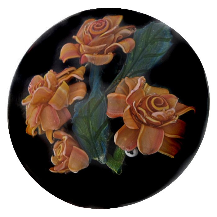 Farfalla Paperweight Bracht Stefan Mélange SB 103