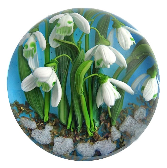Farfalla Paperweight Bracht Stefan Mit Bluetengewalt SB 228x