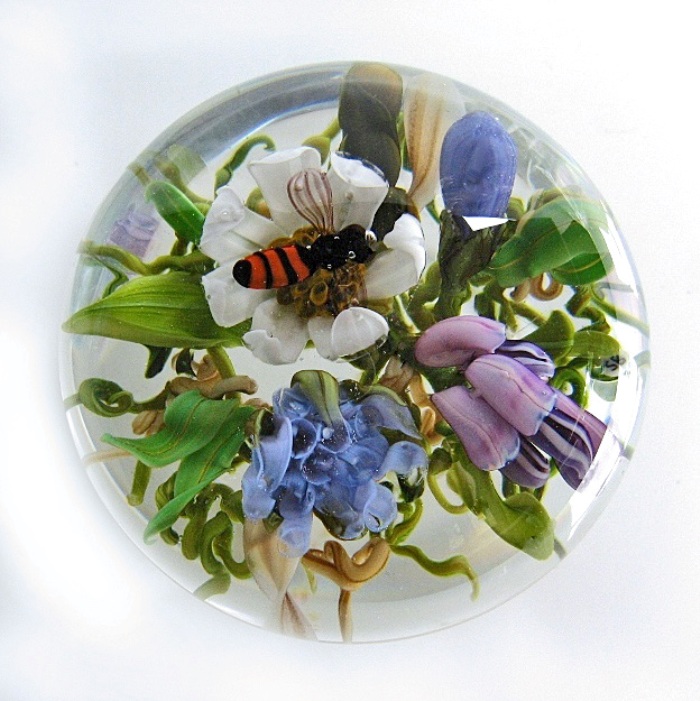 Farfalla Paperweight Bracht Stefan Paradies der Schwebfliege SB 012