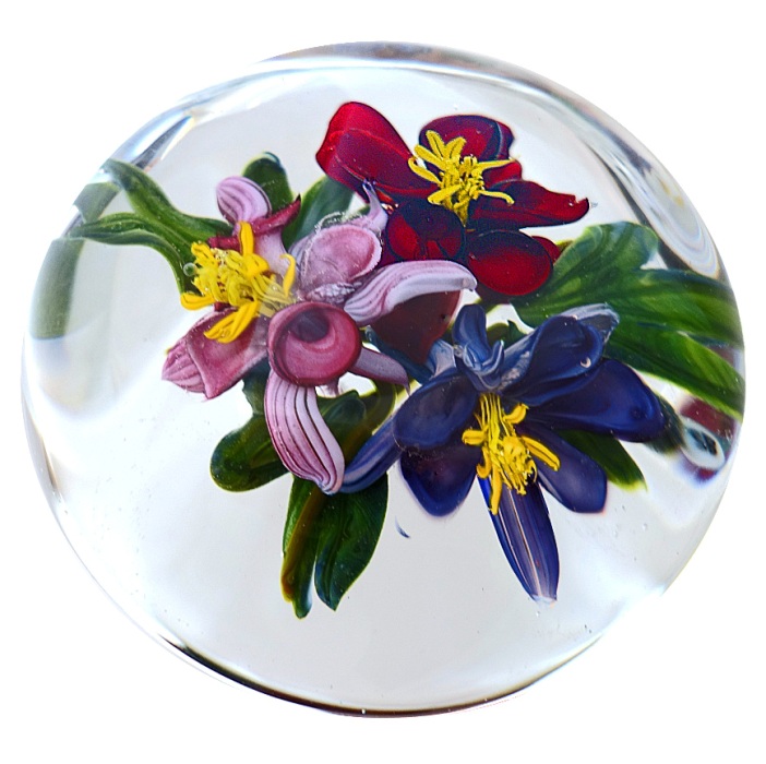 Farfalla Paperweight Bracht Stefan Pentaflora SB 094