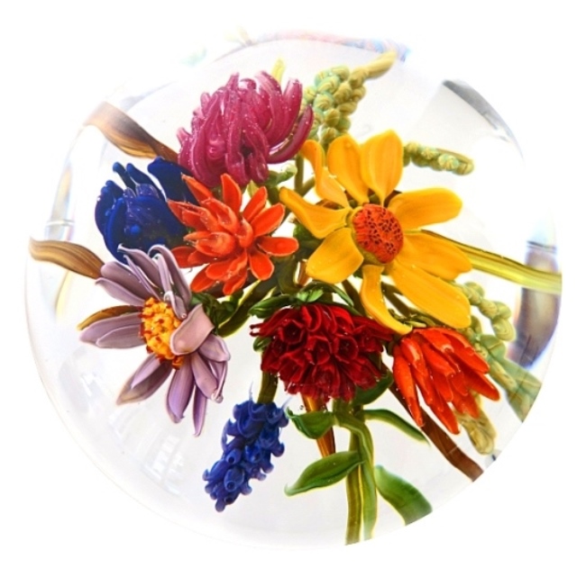 Farfalla Paperweight Bracht Stefan Prinzip und Einfluss III SB 175