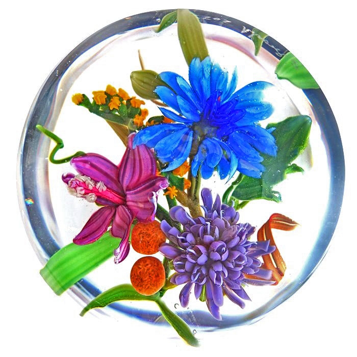 Farfalla Paperweight Bracht Stefan Schoenkraut SB 204