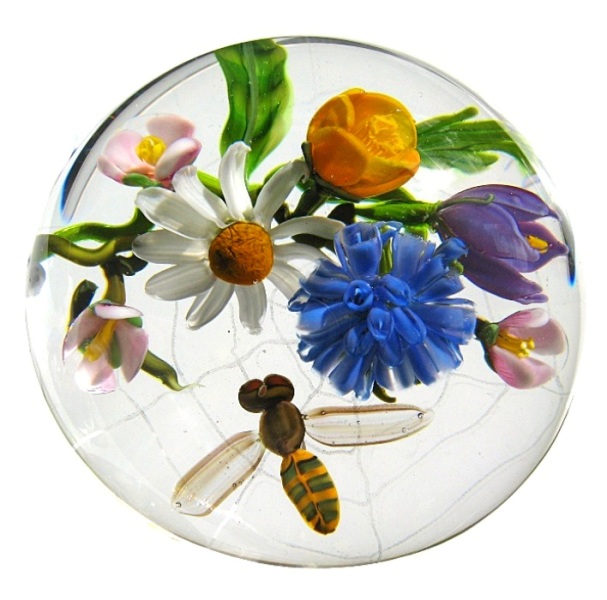 Farfalla Paperweight Bracht Stefan Seidene Faeden SB 057a