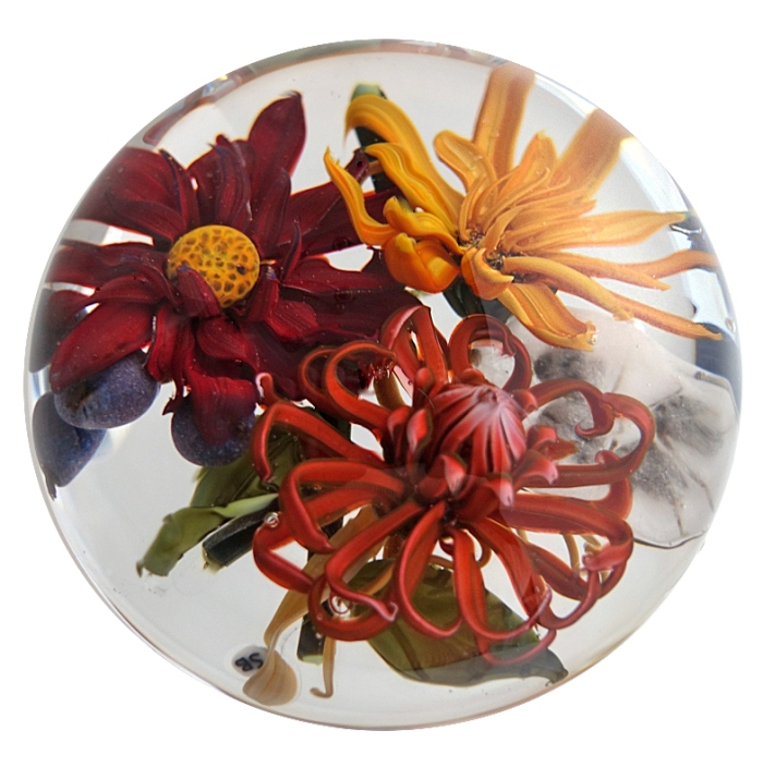 Farfalla Paperweight Bracht Stefan Silbertaler SB 110