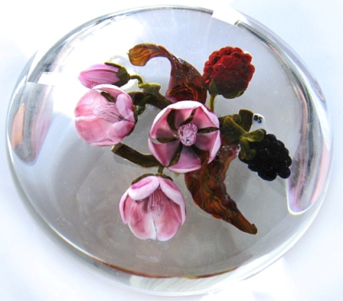 Farfalla Paperweight Bracht Stefan Spaete Gaeste SB 007
