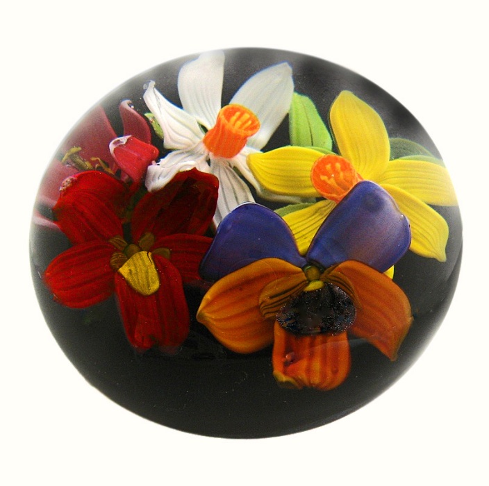 Farfalla Paperweight Bracht Stefan Strahlen des Fruehlings I SB 067