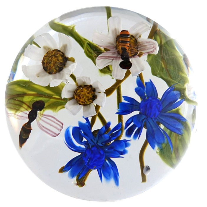 Farfalla Paperweight Bracht Stefan Summend Schwebend Lebend SB 022
