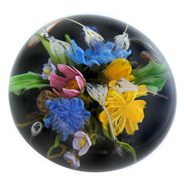 Farfalla Paperweight Bracht Stefan Tanz der Bluetensamen SB 047