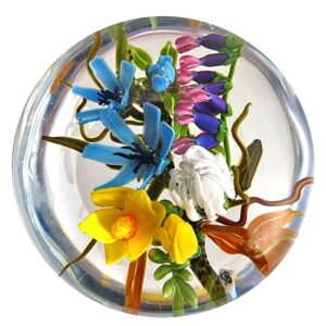 Farfalla Paperweight Bracht Stefan Wie gepflueckt II SB 223a