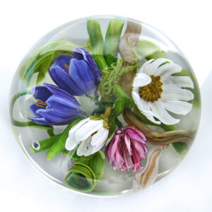 Farfalla Paperweight Bracht Stefan Wiesensaefte und Bluetenkraefte SB 014