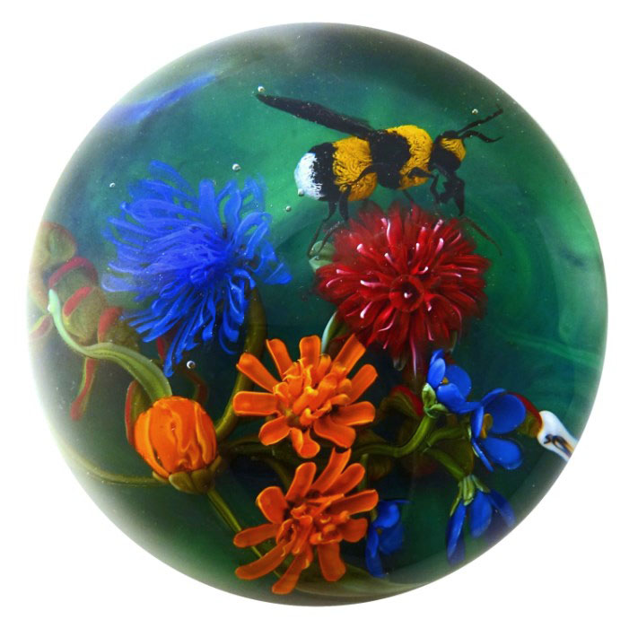 Farfalla Paperweight Bracht Stefan Windschaukel IV SB 162