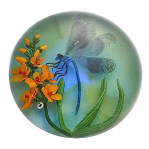 Farfalla Paperweight Bracht Stefan Zeitlupe II SB 198