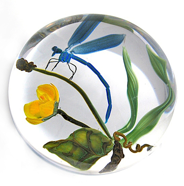 Farfalla Paperweight Bracht Stefan Zweimal entwischt SB 027