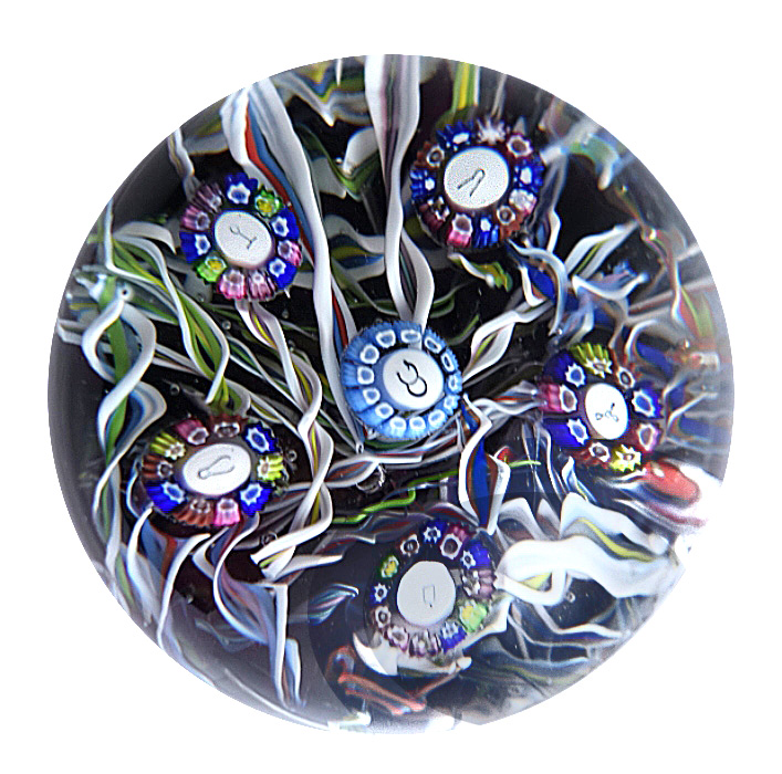 Farfalla Paperweight Caithness Glass Der Glasmacher CA 131 7