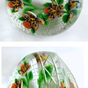 Farfalla Paperweight Deacons John Blumenkoerbchen JD 810