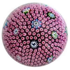 Farfalla Paperweight Deacons John Carpet Ground rot JD 1302